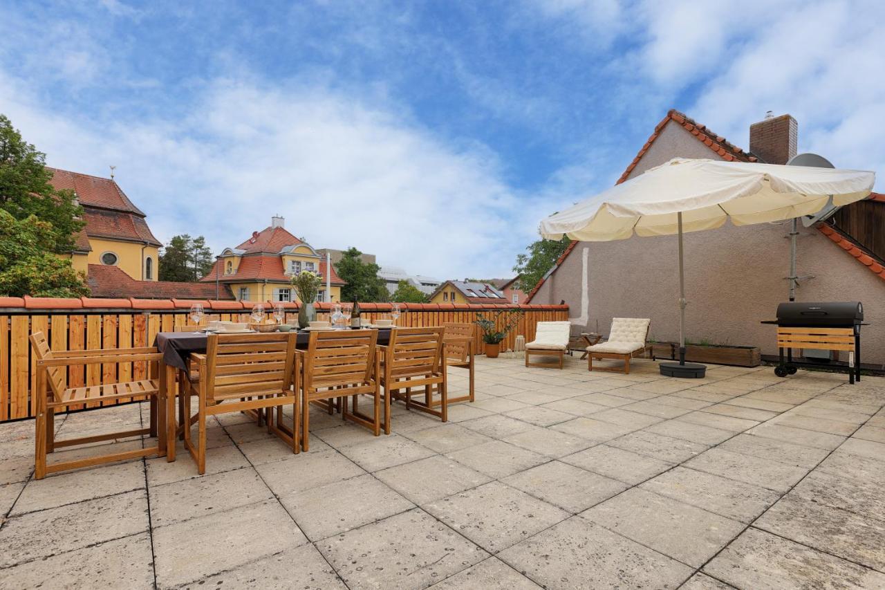 Ferienwohnung Fischzucht - Sauna, Grosse Dachterrasse, 3 Schlafzimmer - By Homekeepers 维尔茨堡 外观 照片